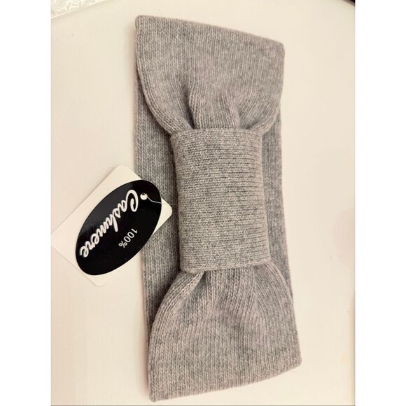 Portolano Cashmere Knot Headband One Size - Picture 2 of 4